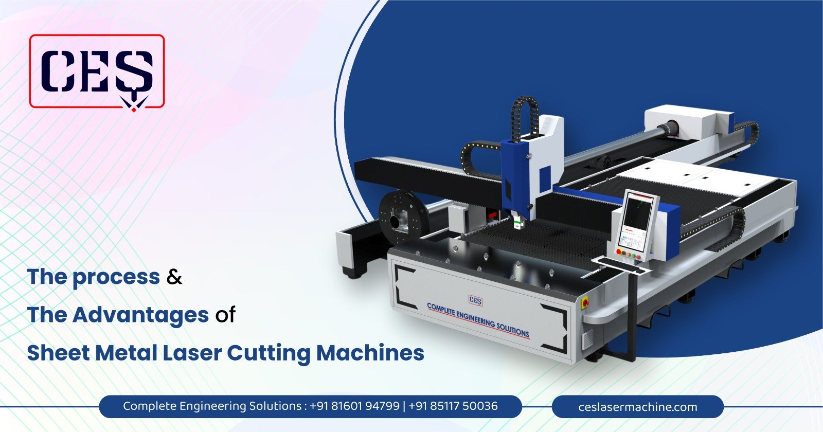 The process and the Advantages of Sheet Metal Laser Cutting Machines 