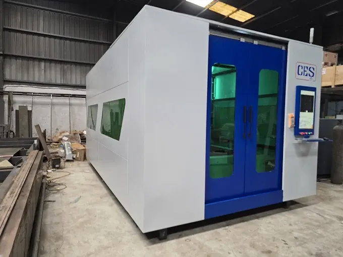 Fiber laser cutting machine installed in Bangalore